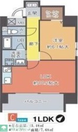プランドール千種の物件間取画像